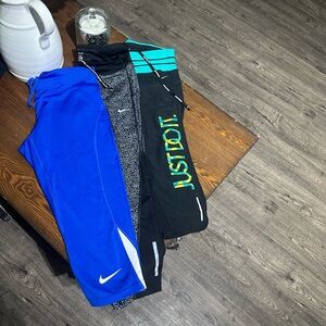 3 Set Nike Blue Athletic Shorts for Training